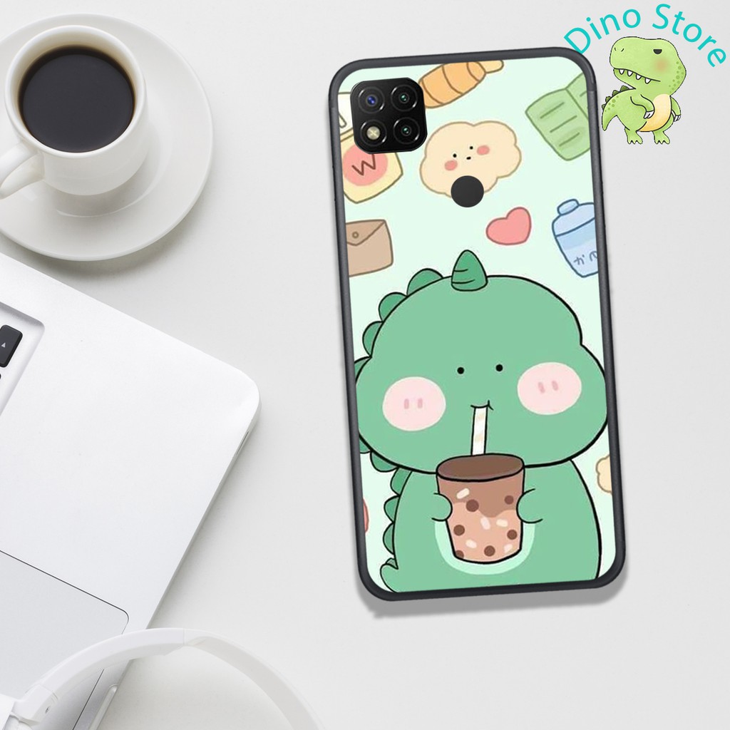 ỐP LƯNG XIAOMI REMID 9C  ,  IN HÌNH KHỦNG LONG NGỘ NGHĨNH VÀ CUTE