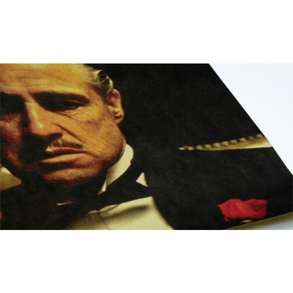 Poster phim The godfather / mafia phong cách cổ điển 51x35.5cm