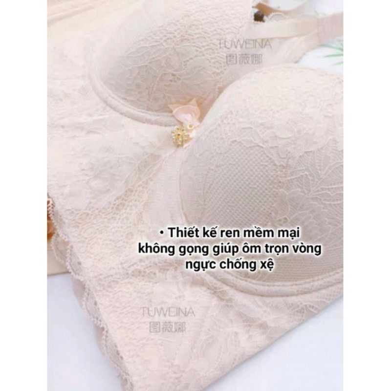 Áo lót bản to 5 khuy 1602 gen mỡ lưng thon gọn