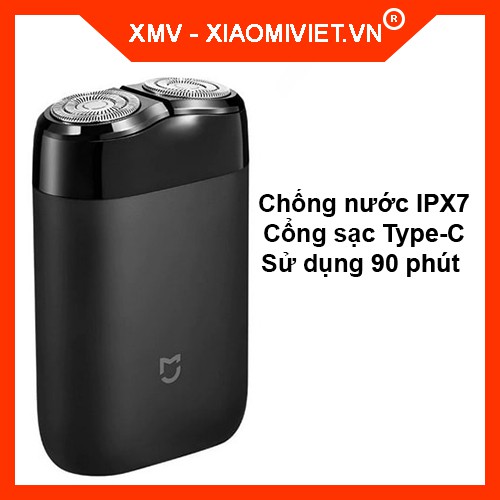 Máy cạo râu mini Xiaomi Mijia S100-MSX201 - Chống nước IPX7 | Thiết kế nhỏ gọn - Hàng chính hãng