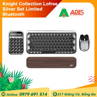 Knight Collection Lofree Silver Set Limited Bluetooth - Bàn phím Cơ và Chuột không dây - Cao Cấp Bảo hành 6 Tháng