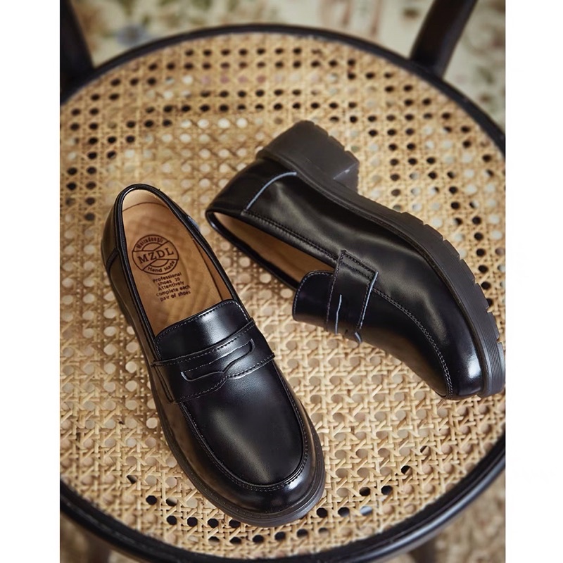 Giày da nữ Loafers