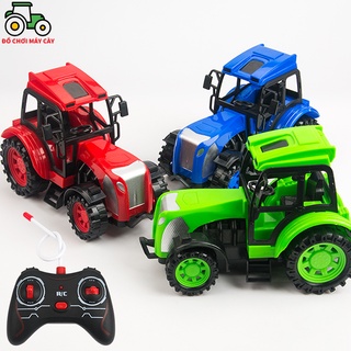 Máy kéo 90 HP điều khiển từ xa (RC); đồ chơi máy cày; xe mô hình, nông trại