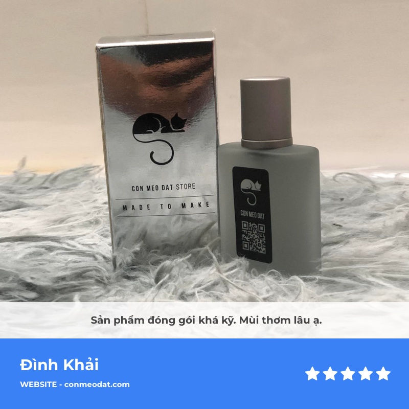Gentley Grey Storm - Nước hoa chế tác Con Mèo Đất