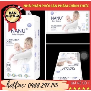 Tã/Bỉm Quần NANU 50M/M/L/xl/xxl/xxxl