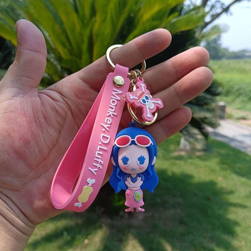 NICKOLAS Móc Khóa Mô Hình Nhân Vật Hoạt Hình Luffy Cướp Biển