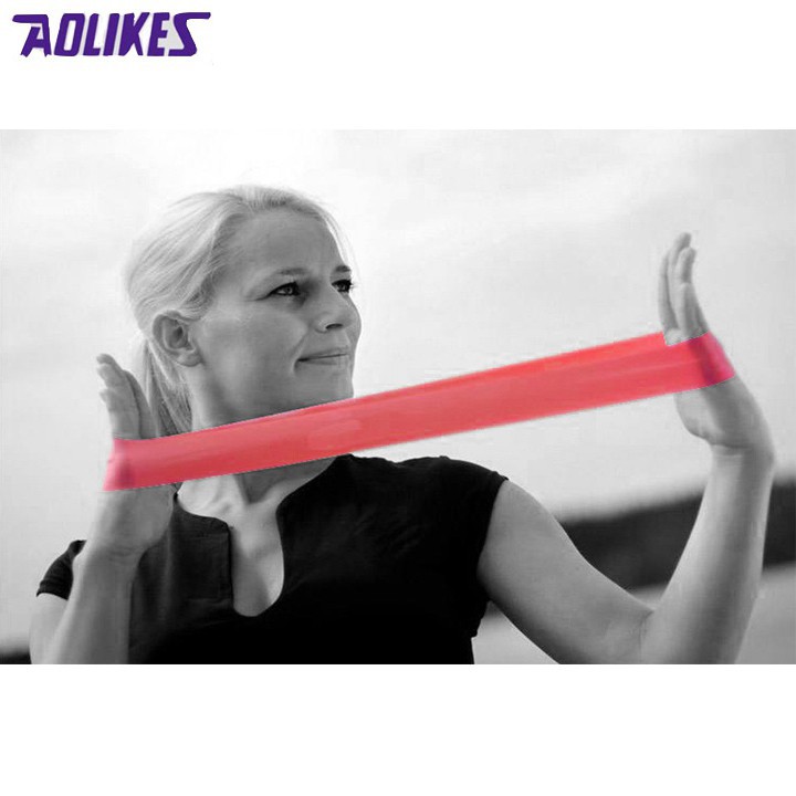 Bộ 6 Dây tập chân mông cao cấp Phụ kiện Aolikes Dây kháng lực miniband đủ size (3601)