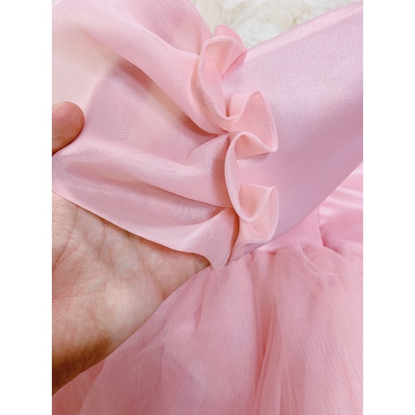 Váy công chúa hồng Liebe size 1/2y-5/6y (form nhỏ)