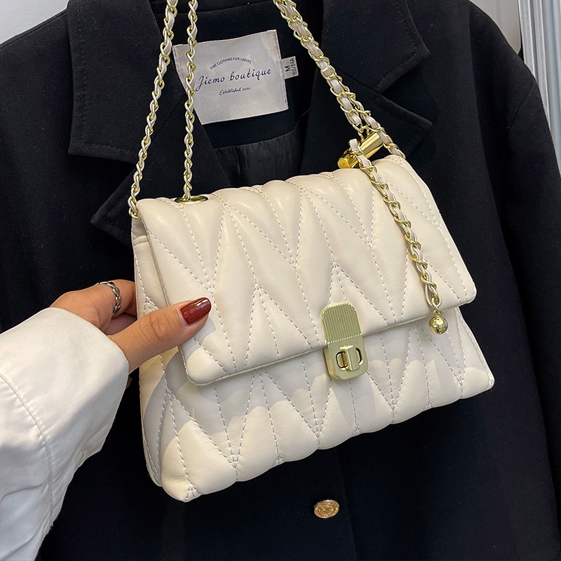 Túi đeo chéo IELGY có khóa thời trang dễ phối đồ dành cho nữ