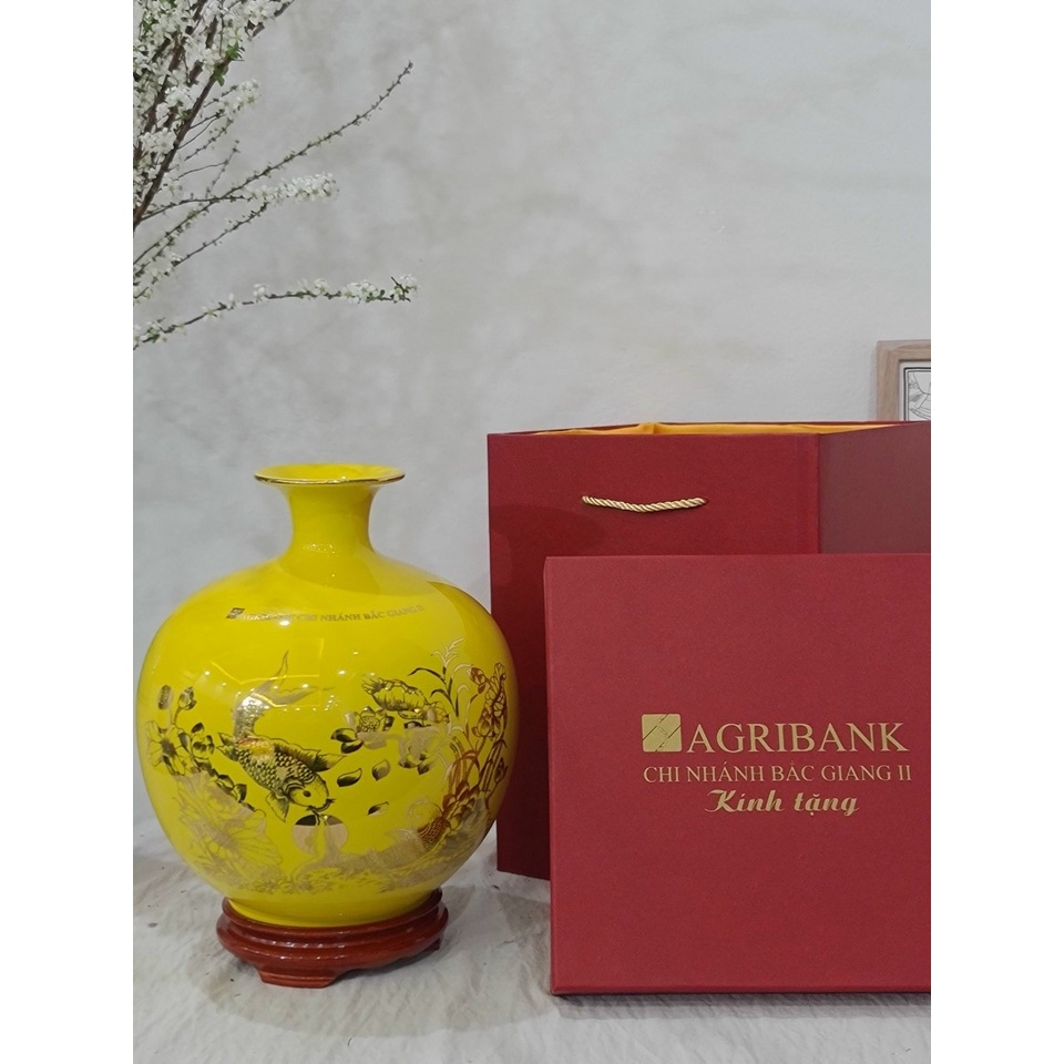 Bình hút lộc, bình hút tài lộc Thuận buồm xuôi gió gốm sứ bát tràng làm quà tặng khai trương