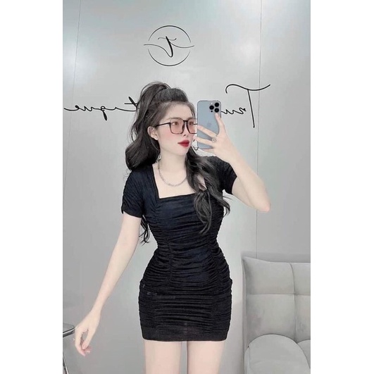 BODY dẻo nhúng tay ngắn form đỉnh về 1 tông màu Basic