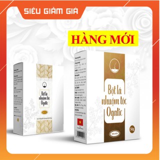 Bột lá nhuộm tóc ogatic - màu nâu