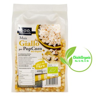 Hạt ngô nổ bỏng hữu cơ sottolestelle 400g