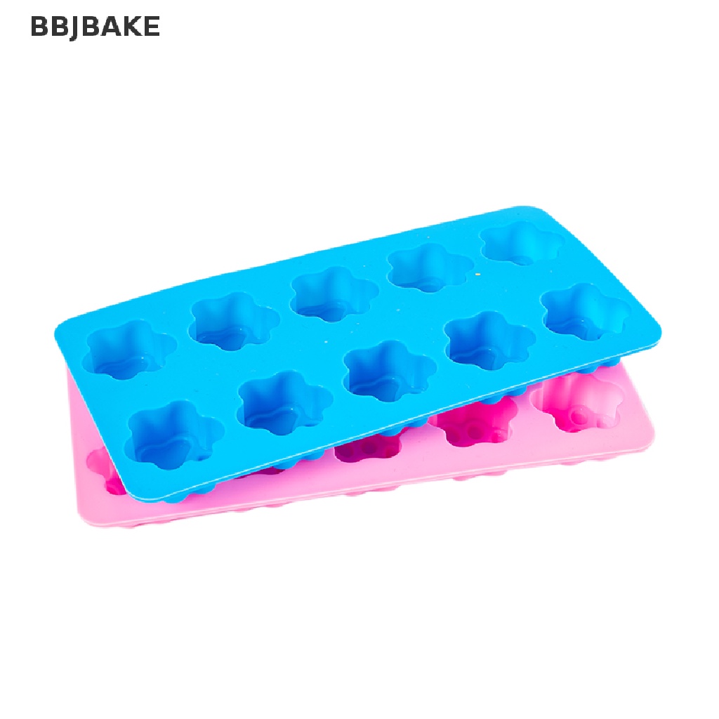 Khuôn silicon 10 ô hình chân chó mèo dùng làm bánh quy/ thạch/ khay đá