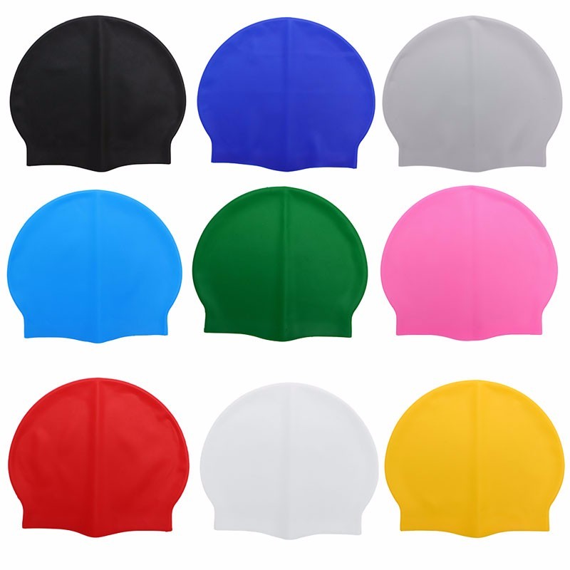 Mũ bơi chống nước silicon swim cap