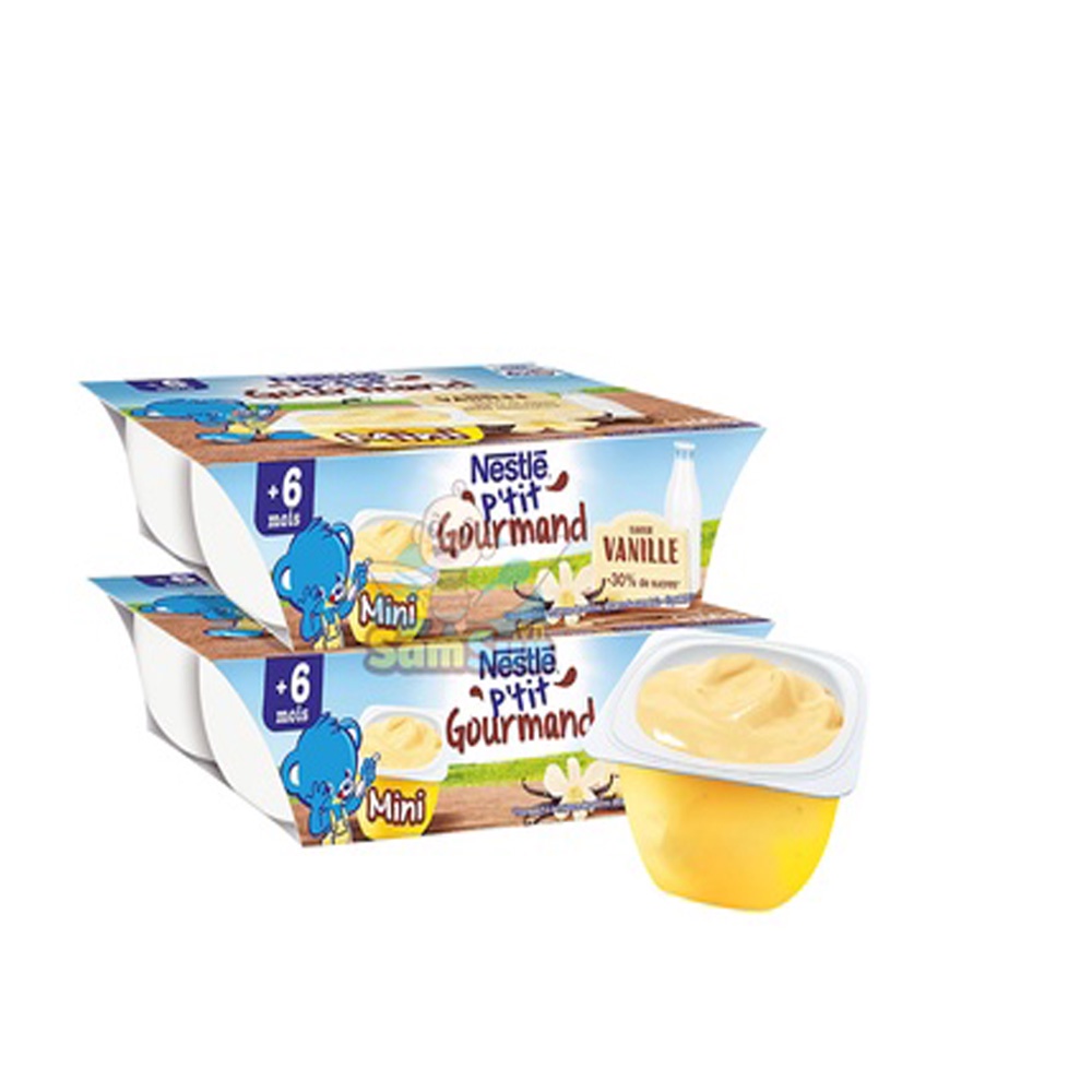 Váng Sữa Nestle Pháp 6 Hộp Cho Bé Từ 6 Tháng Mẫu Mới[HSD T4/2022]
