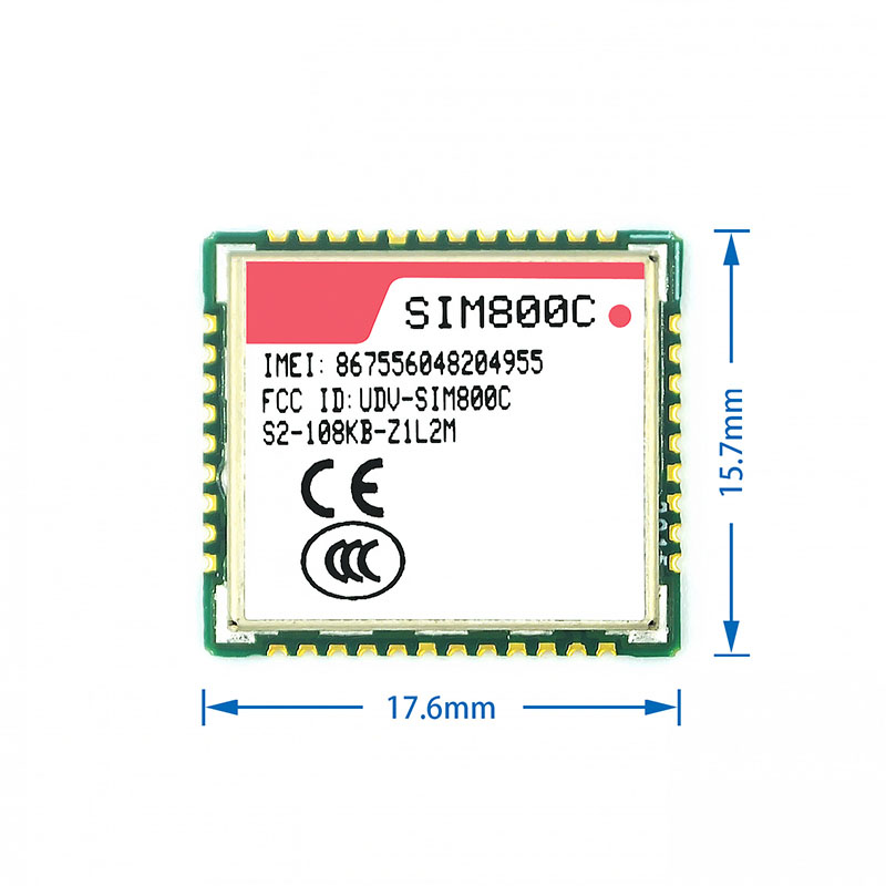 SIM800C Module SMS Data Bluetooth Version Instead of SIM900A Development Board