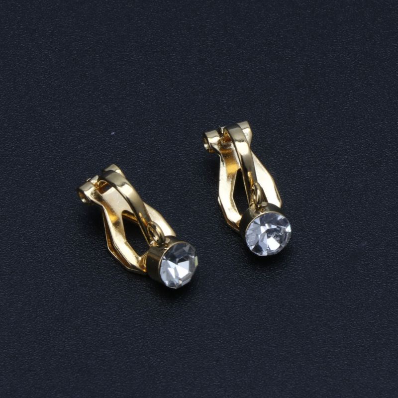 Sa Set 10 Kẹp Tai Hình Xoắn Ốc Tiện Lợi