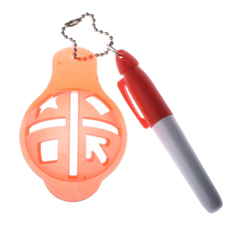 Bộ 2 Khuôn Vẽ Đánh Dấu Vị Trí Bóng Golf Chuyên Dụng