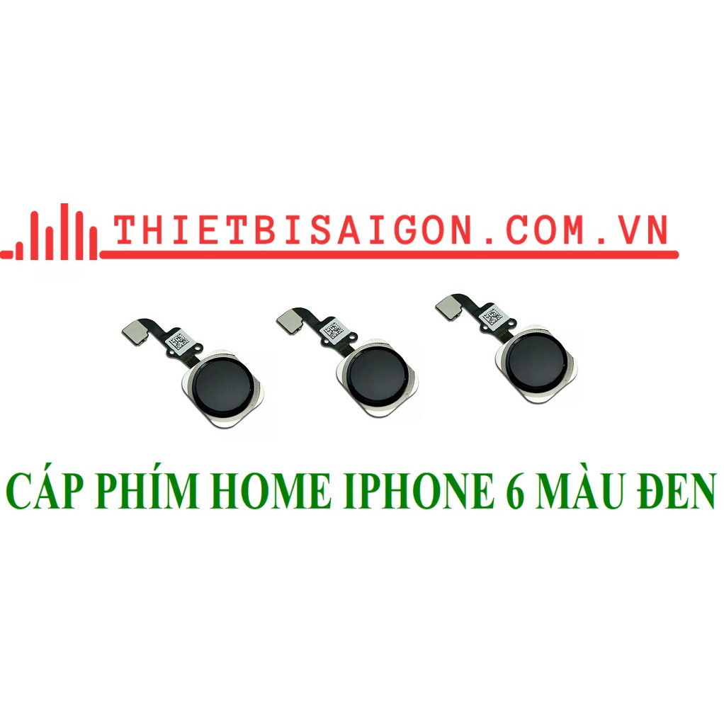 NÚT HOME IPHONE 6 MÀU ĐEN