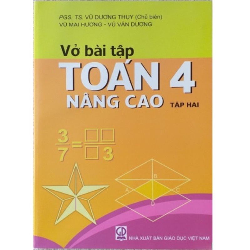 Sách - Vở Bài Tập Toán Nâng Cao 4 (Tập 2)