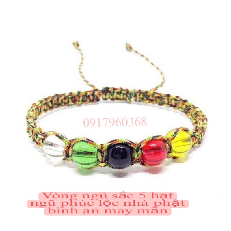 Vòng chỉ đỏ, chỉ ngũ sắc nhà phật đã gia trì Thuylamshop