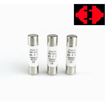 CẦU CHÌ SỨ ĐIỆN AC 10x38 1A-32A hộp 20 cái