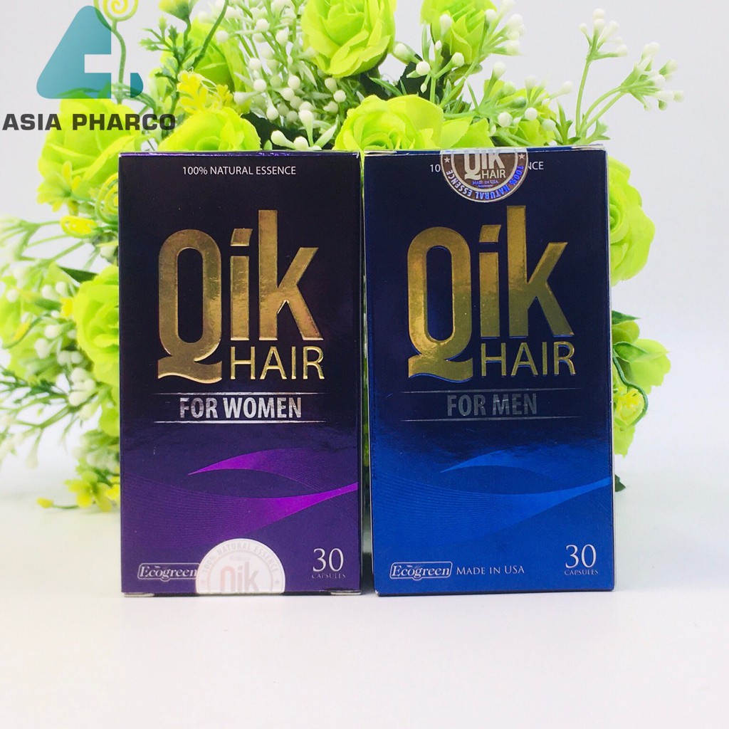 QIK Hair For Women - Cải thiện tình trạng rụng tóc, kích thích mọc tóc