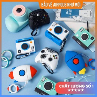 [Ảnh Thật - Hàng Chuẩn] Case Vỏ Bao Airpods Đựng Tai Nghe Airpod 1 2 Pro Nhiều Hình Dễ Thương Chất Liệu Silicon Dẻo