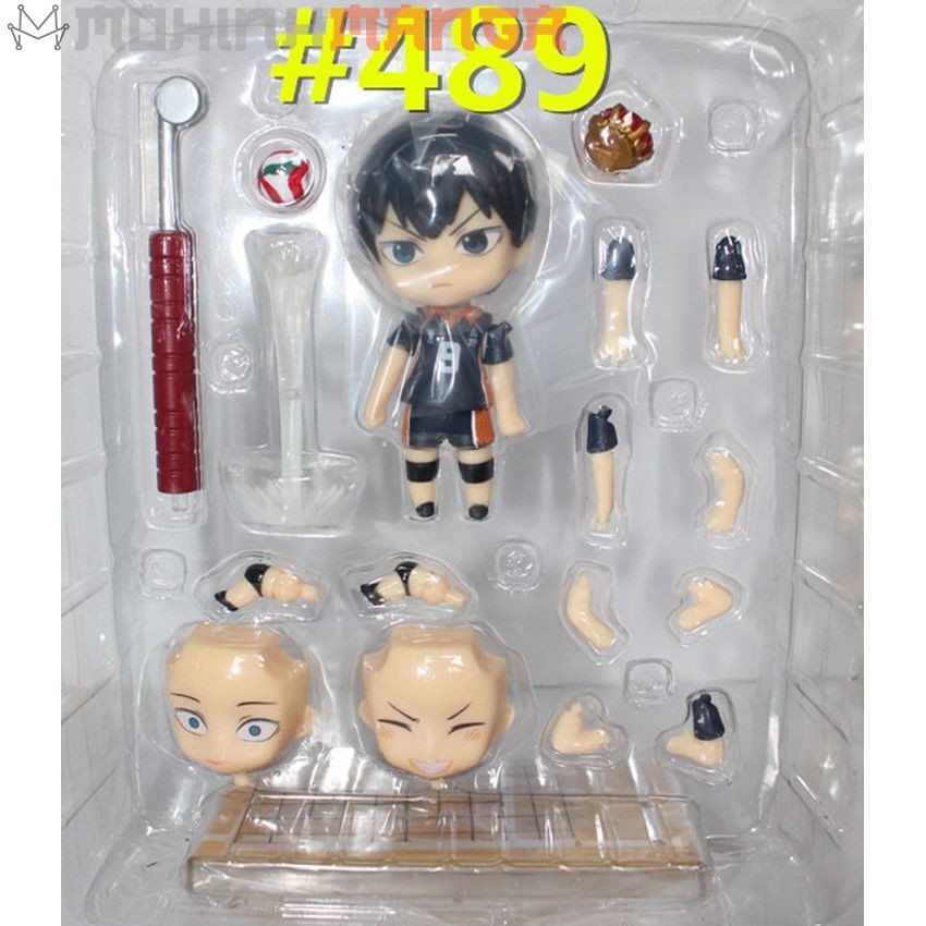 [CÓ QUÀ] Mô hình Hinata Shoyo Kageyama Tobio Kozume Kenma Nendoroid 461 có khớp trong manga Haikyu (Vua Bóng Chuyền)