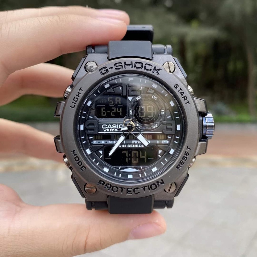 Đồng hồ nam Casio G-shock GTS 8600 Original –Chống nước 3atm Viền Thép, Nam tính mạnh mẽ-ME-WATCH - Hàng nhập khẩu