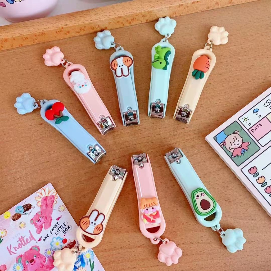 Kéo Cắt Móng Tay Mini Kiểu Hoạt Hình Sáng Tạo Dễ Thương