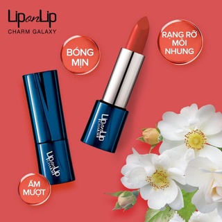 Son Thỏi Lip On Lip Charm Galaxy - Đỏ Gạch ( 09/2023)