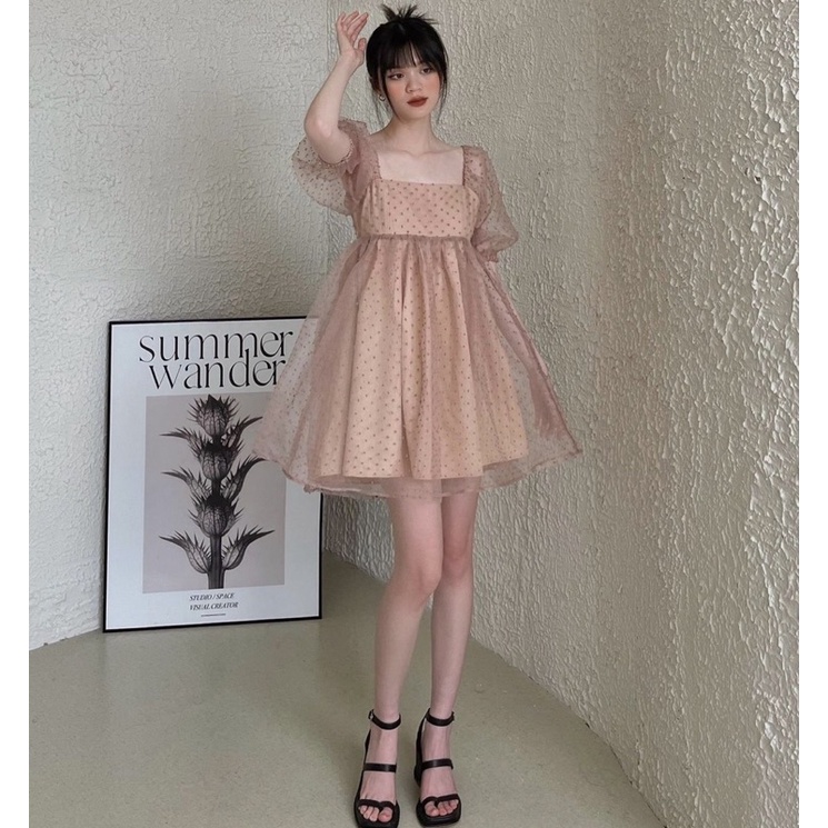 ĐẦM BBD BI KEM VOAN