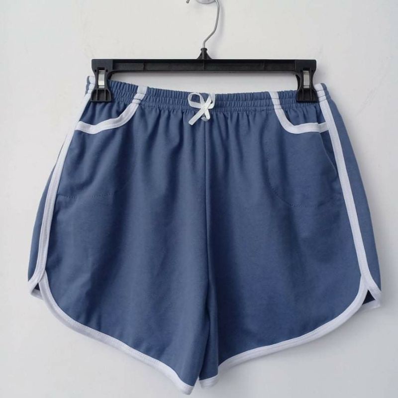 Quần đùi nữ lưng cao có túi bigsize 60-80kg