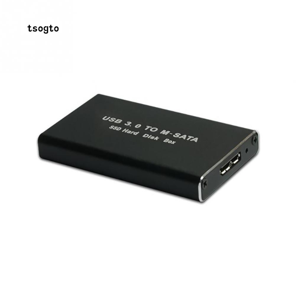 Bộ chuyển đổi cổng MSATA sang USB 3.0 SSD + cáp USB3.0 + chìa vít tiện dụng
