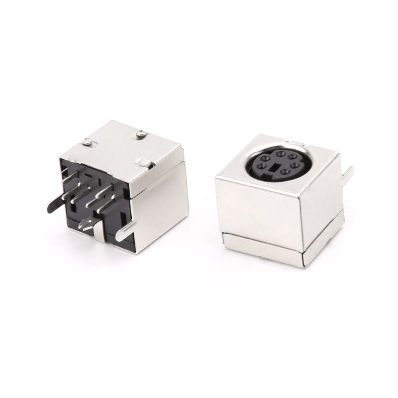 Set 10 Đầu Kết Nối Ổ Cắm Mini 6 Chấu Din PS-2 Female