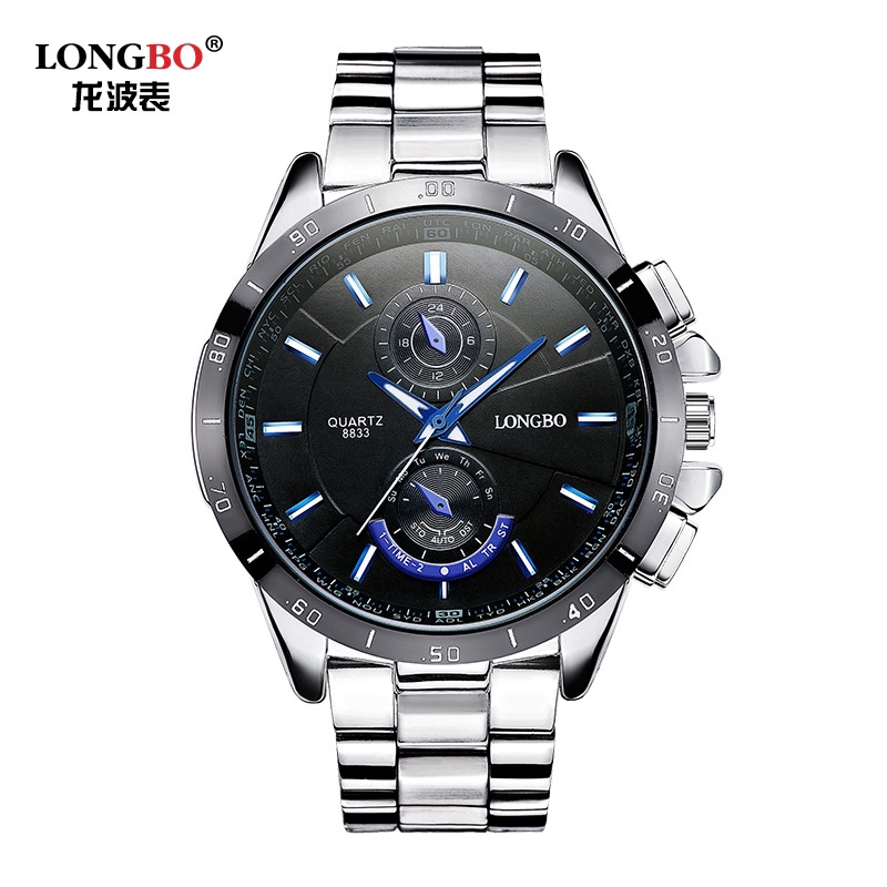 Đồng hồ quartz LONGBO 8833