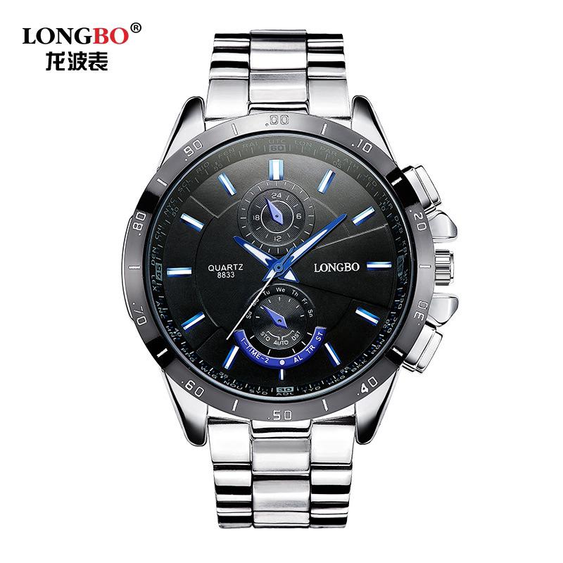 Đồng hồ quartz LONGBO 8833