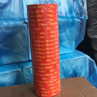 Băng dính chúc mừng năm mới bản 1cm( Giá bán 1 cuộn)