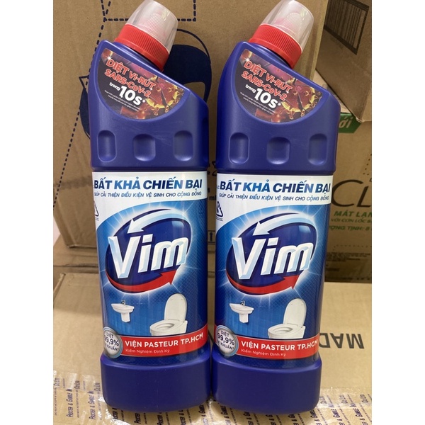 Vim diệt khuẩn 99,9% 900ml