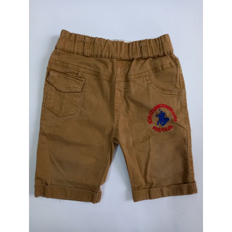 Quần sóoc lửng kaki cho bé