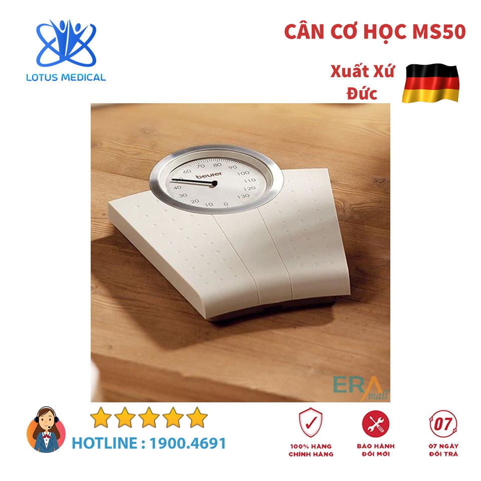 Cân cơ học BEURER MS50 – Cân sức khỏe cơ học cao cấp cho gia đình