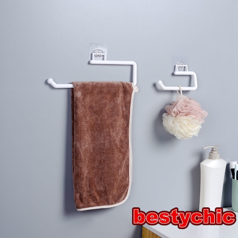 Giá Đỡ Cuộn Khăn Giấy Bằng Nhựa Gắn Tường Tiện Dụng