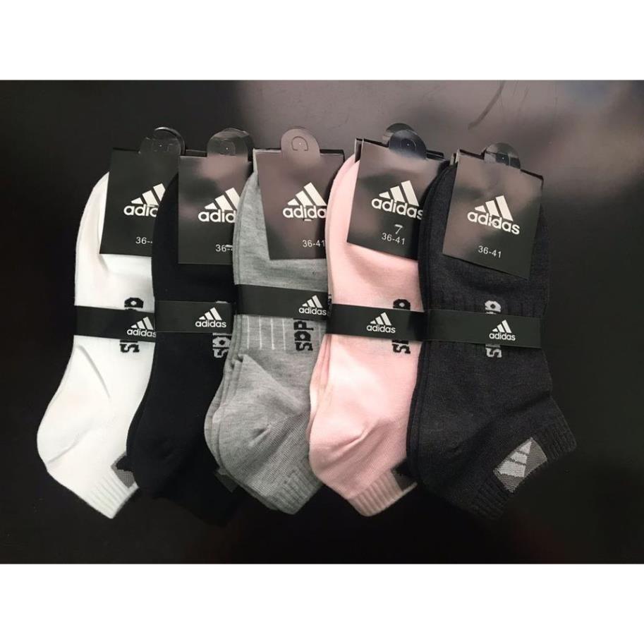 TẤT CỔ NGẮN ADIDAS - LỐ 10 ĐÔI.