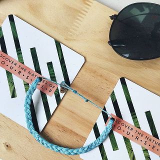 Braided Solid Blue
