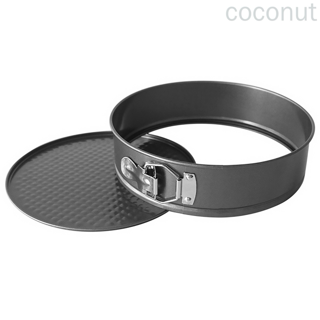 Khuôn Làm Bánh Hình Tròn Bằng Thép Carbon Chống Dính 20cm