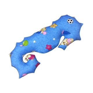 Gối ôm cá ngựa berry CN17