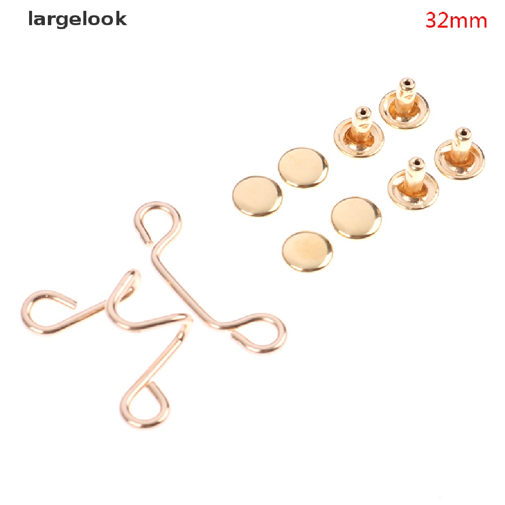 Khóa Thắt Lưng Không Cần Đóng Đinh 27 / 32MM Tùy Chỉnh Tiện Dụng ♨Nóng Bỏng