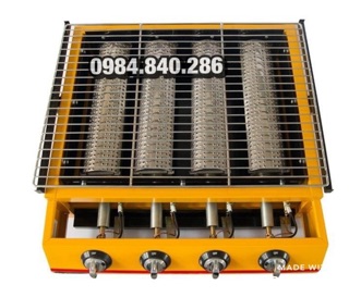 Bếp nướng gas 4 trụ lớn ET-K255